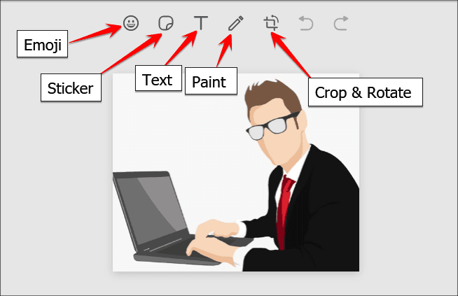 WhatsApp Web Image Editor Functions