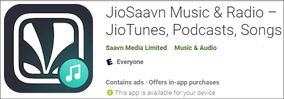 JioSaavn App