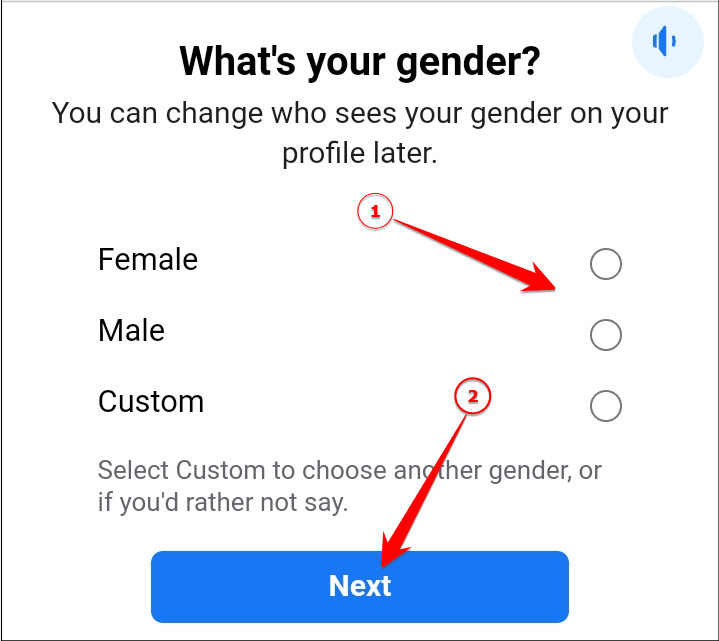 Select Your Gender
