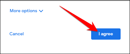 Click on I Agree